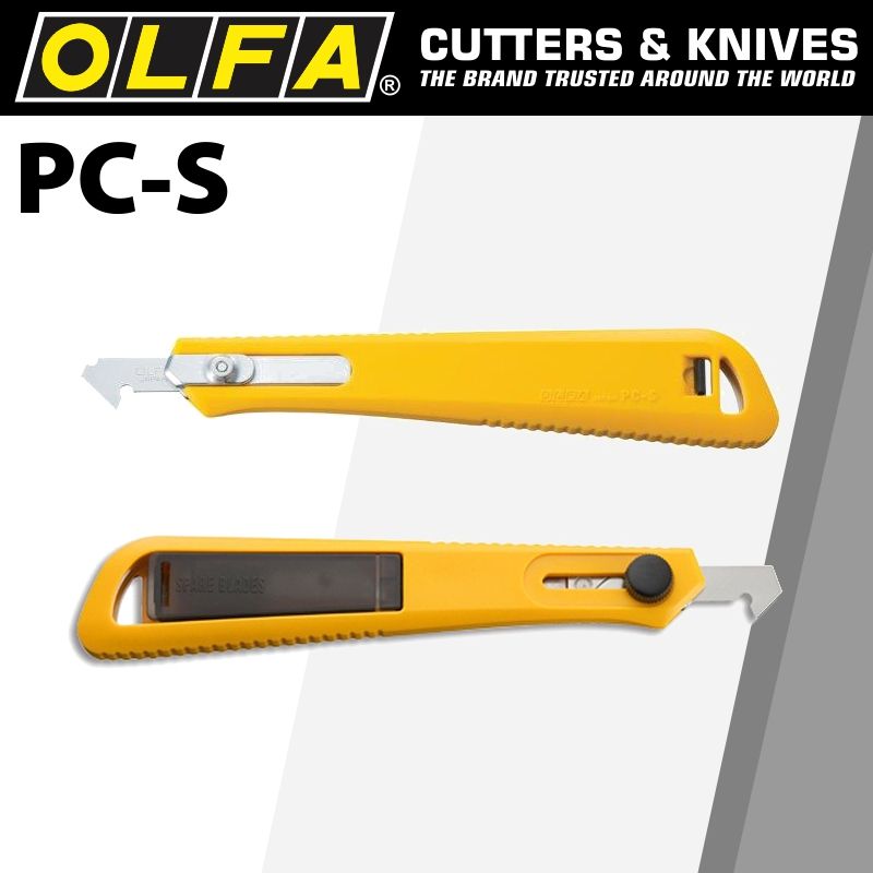 OLFA PLASTIC &amp; LAMINATE CUTTER 2 BLADES IN HANDLE