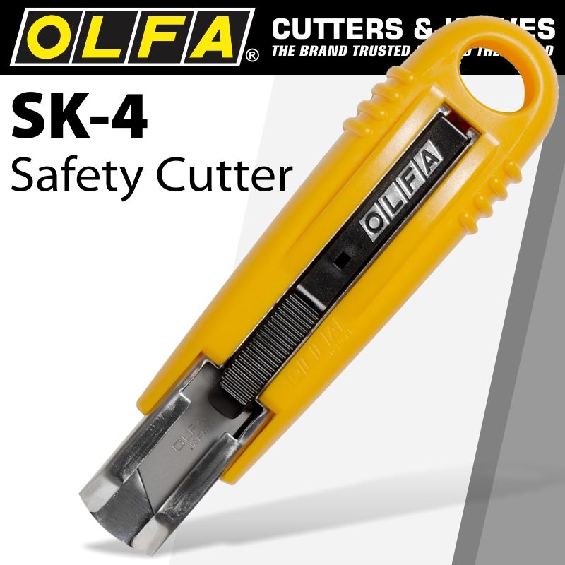 OLFA CARTON KNIFE SK4 SAFETY&amp; FREE SKB-2 AND 1 RSKB-2 BLADES