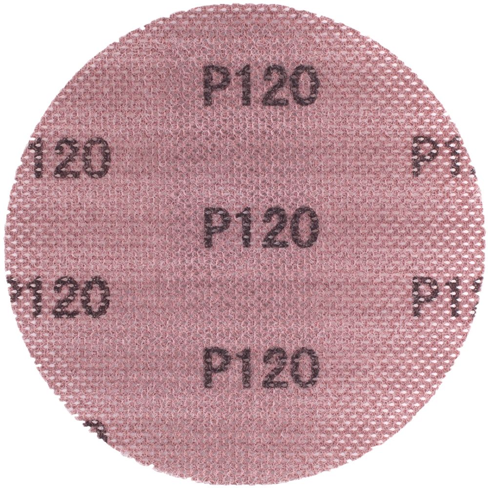 DURA MESH ABR.DISC 150MM HOOK &amp; LOOP 120GRIT BULK FOR SANDER POLISHER