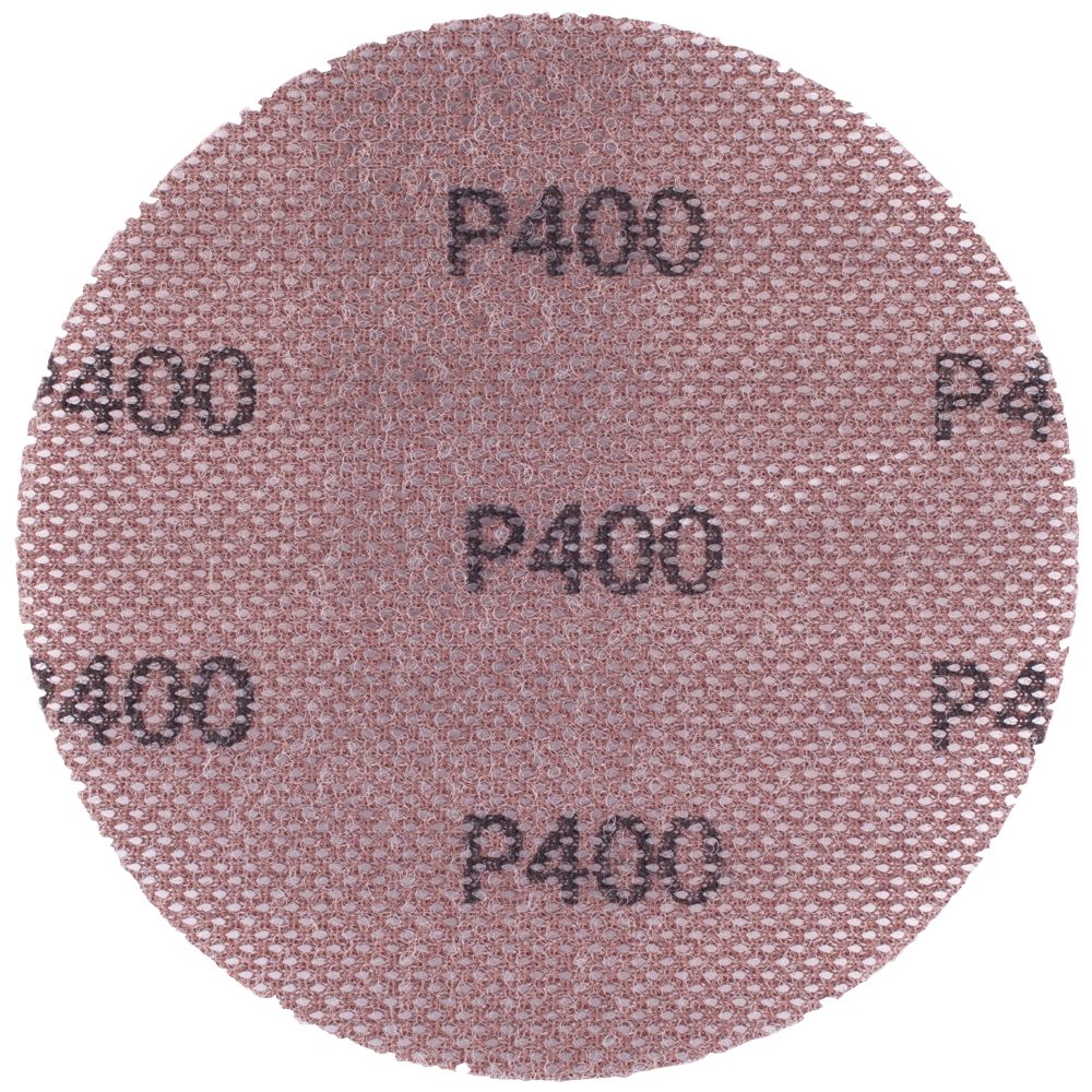 DURA MESH ABR.DISC 150MM HOOK &amp; LOOP 400GRIT BULK FOR SANDER POLISHER