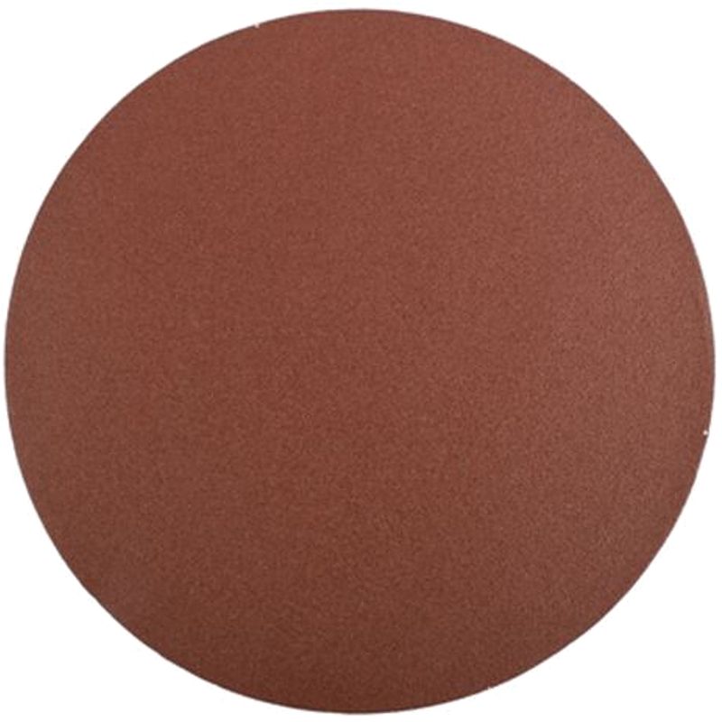 SANDING DISC 125MM 80 GRIT NO HOLE BULK HOOK AND LOOP