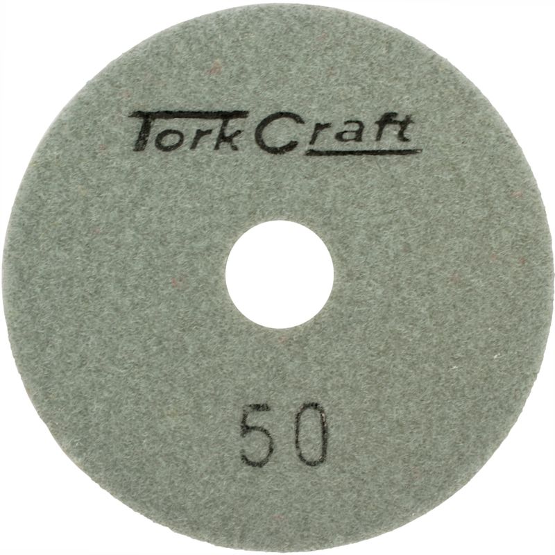 100MM DIAMOND POLISHING PAD 50 GRIT DRY USE
