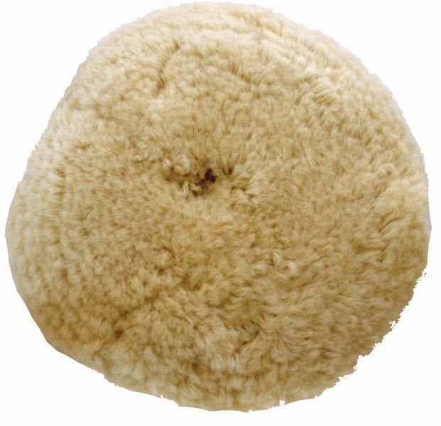 POLISHING BONNET WOOL HOOK AND LOOP CONCAVE 180MM 7&#39;