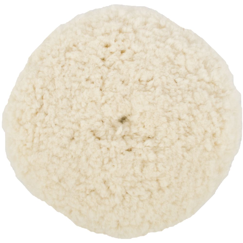 DOUBLE SIDED WOOL BUFF 7&#39; 180MM WITH M14 THREAD