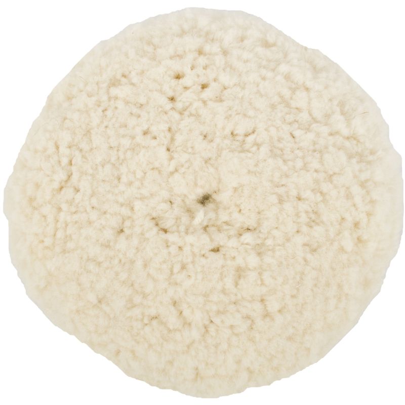 DOUBLE SIDED WOOL BUFF 7&#39; 180MM WITH M14 THREAD