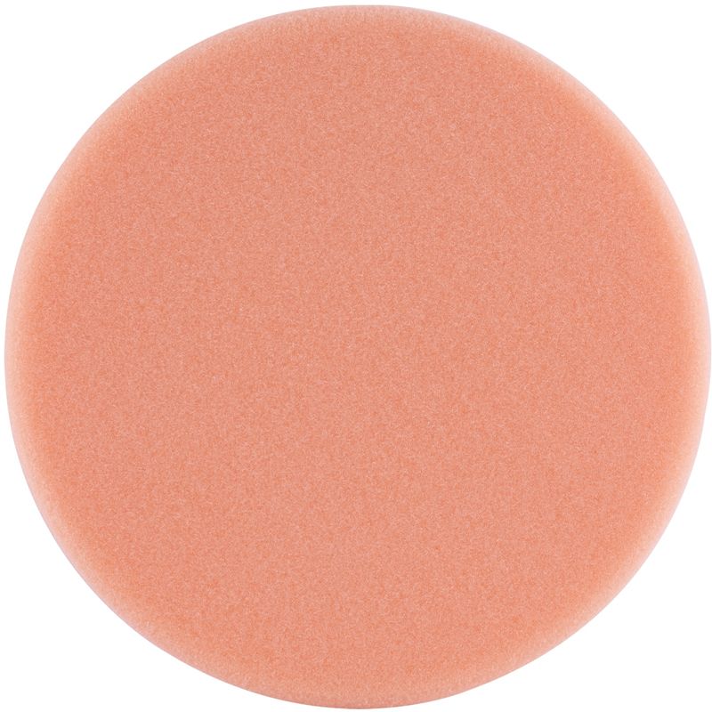 FOAM PAD HOOK AND LOOP ORANGE SPONGE 150MM 6&#39; LIGHT COMPOUNDING