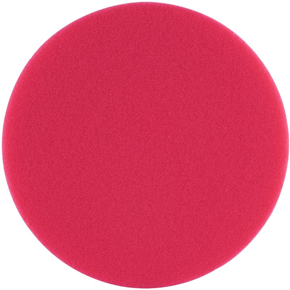 FOAM PAD HOOK AND LOOP RED SPONGE 150MM 6&#39; ULTRA FINISHING