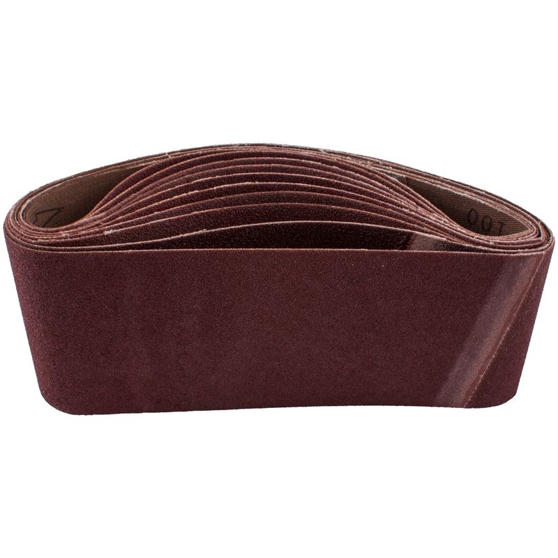 SANDING BELT 75 X 610MM 60 GRIT 10/PACK