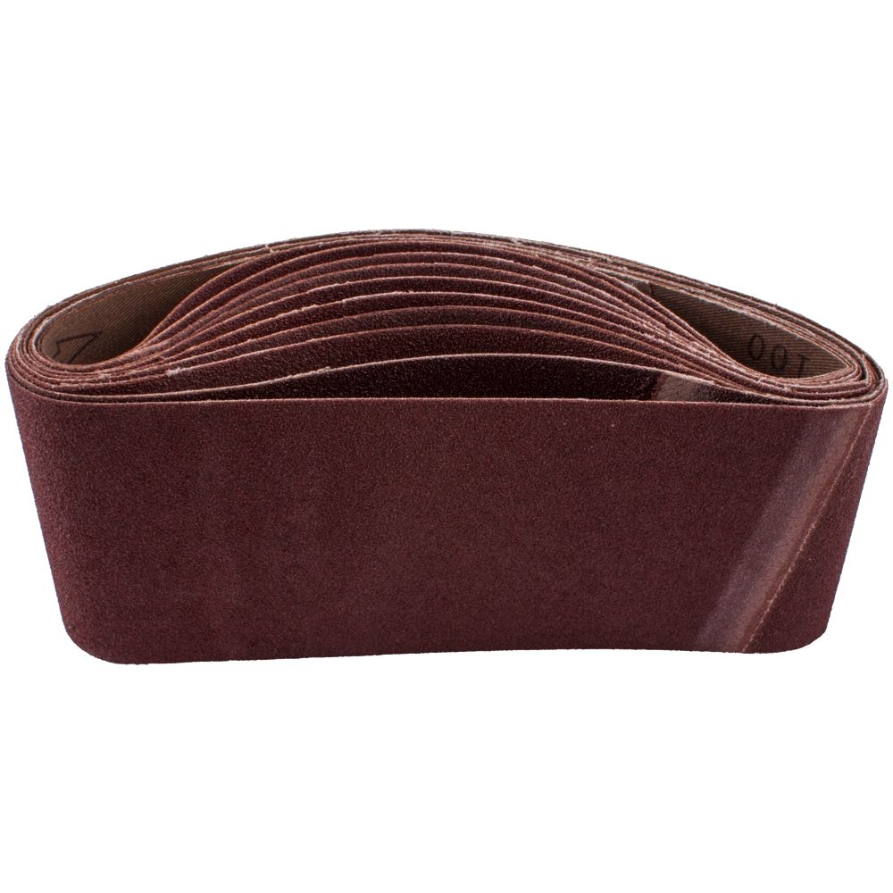 SANDING BELT 75 X 457MM 40 GRIT 10/PACK