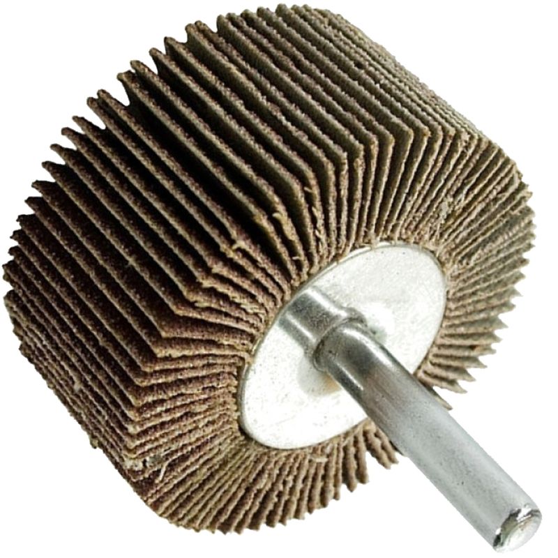 FLAP WHEEL 40 X 20 X 6MM SHAFT 80 GRIT PER EACH