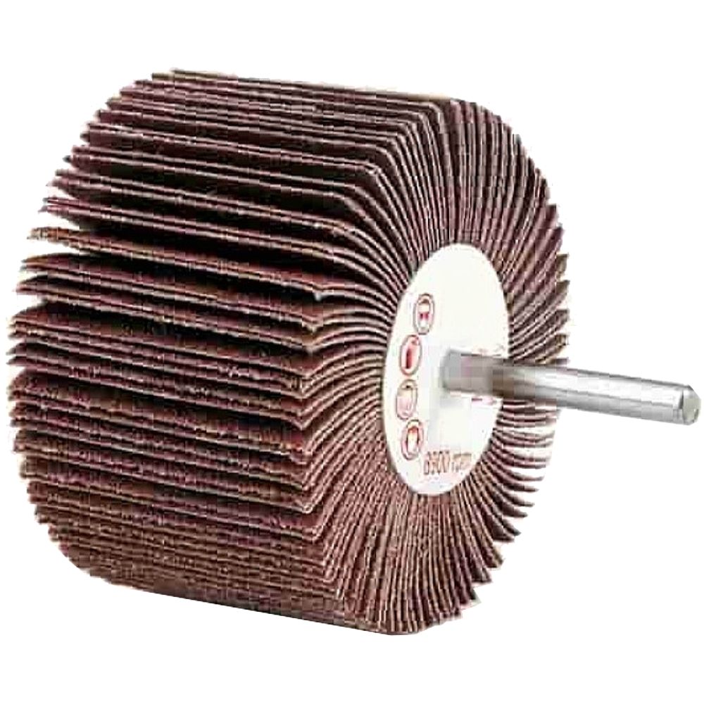 FLAP WHEEL 40 X 30 X 6MM SHAFT 80 GRIT PER EACH