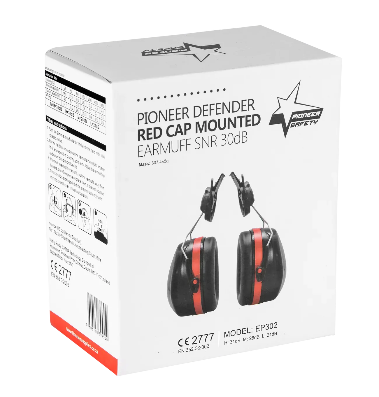 Pioneer Volume - Helmet Mounted Earmuff