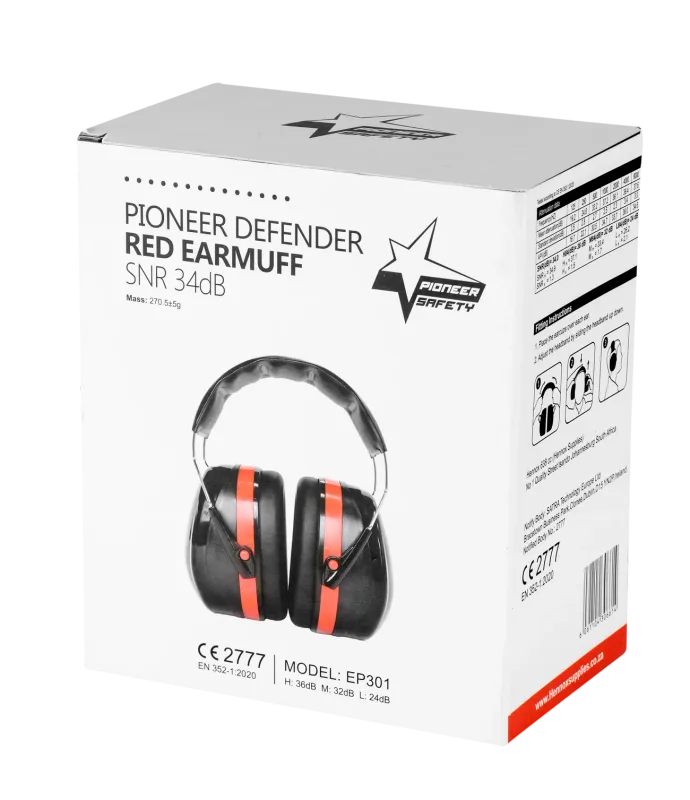 Pioneer Volume - Over-The-Head Type Earmuff