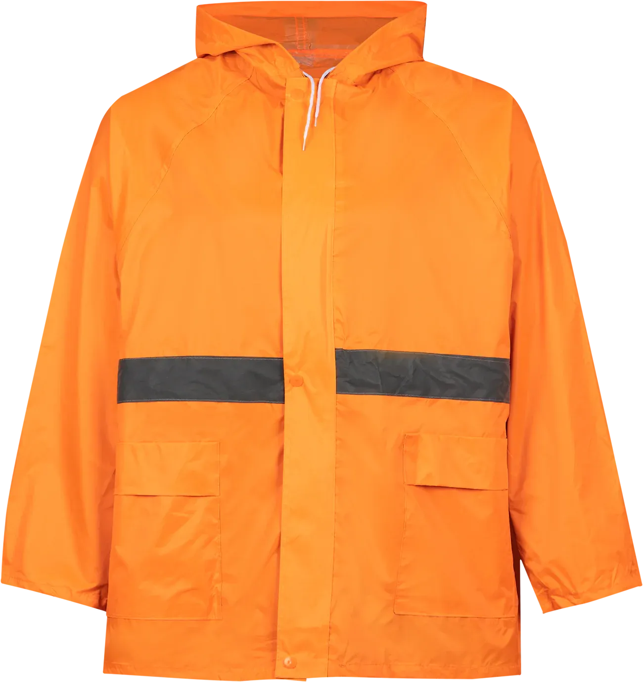 RUBBERISED RAINSUIT WITH REFLECTIVE TAPE