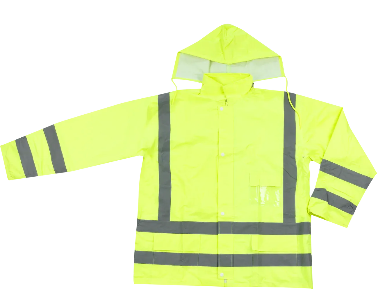 HI-VIZ RAIN JACKET LIME