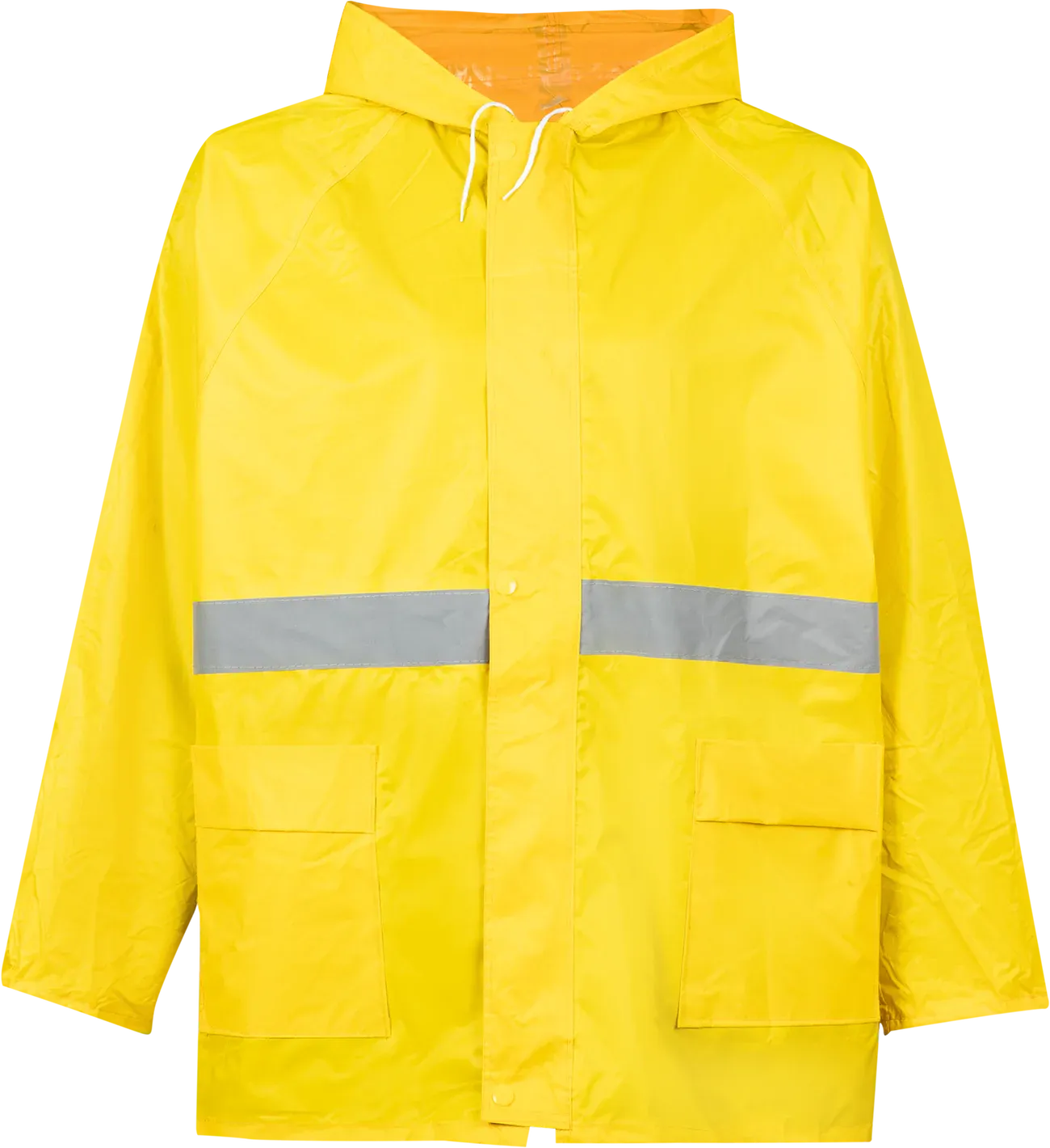 RUBBERISED RAINSUIT WITH REFLECTIVE TAPE