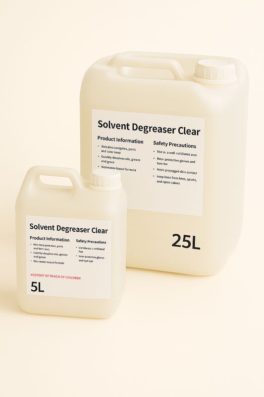 Solvent Degreaser Clear