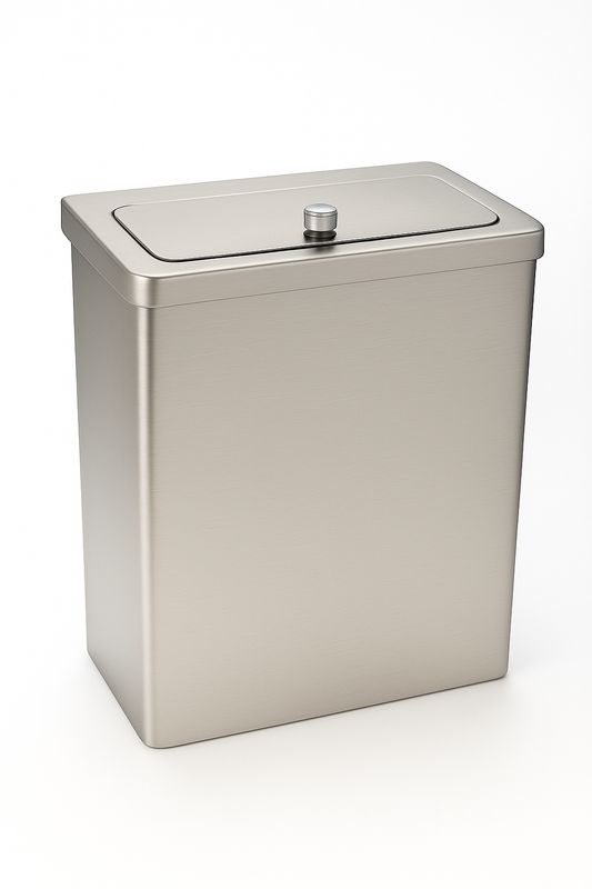 Sanitary Towel Bin - Stainless Steel