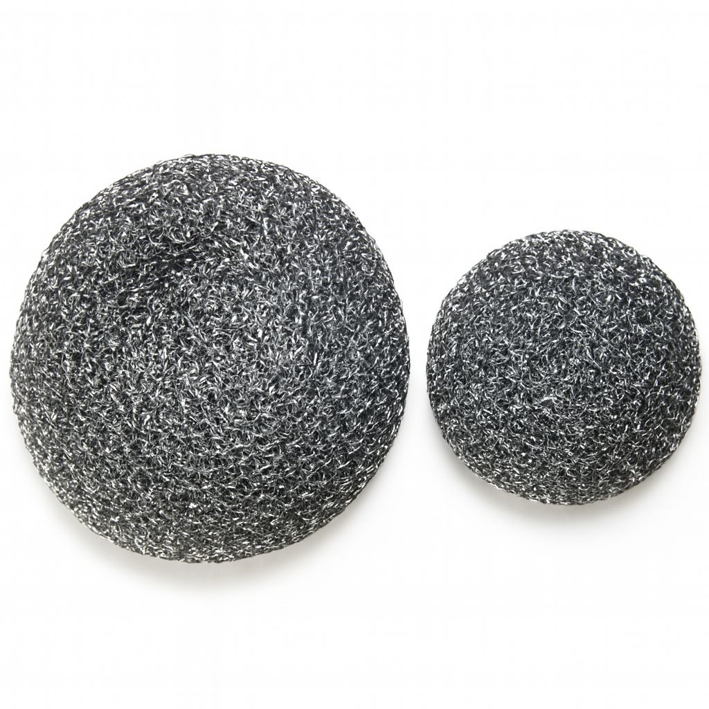 STAINLESS POT SCOURING