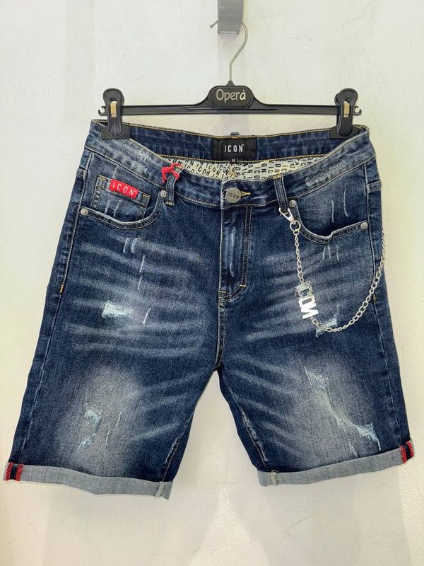 Shorts Icon Jeans blu taglia 46