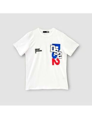 T-shirt DS2 bianca taglia XS