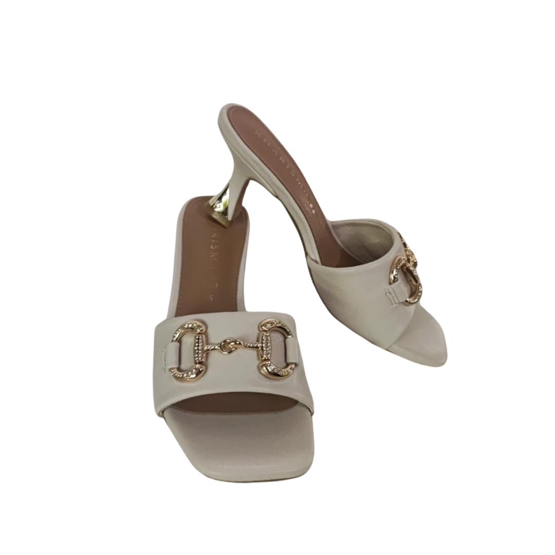 Kharisma - Sandalo mules soft off white