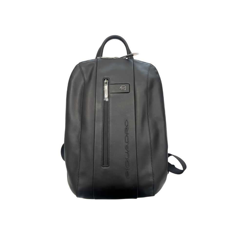 ZAINO PIQUADRO GRIGIO ZIP FRONTALE