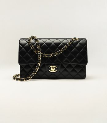 Classic Chanel - Black On Gold Hardware