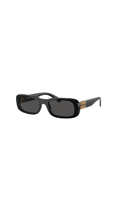 Miu Miu MU 08ZS Sunglasses 8149 - Black