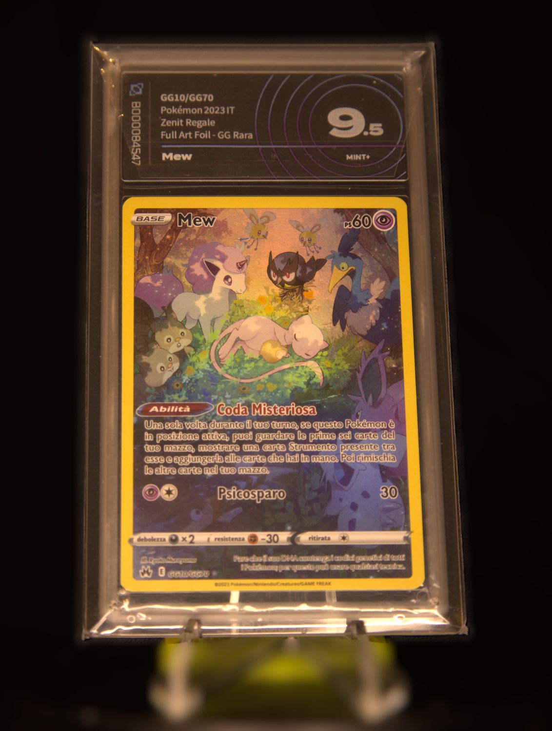 Ai Grading 9.5 Mew - CRZ-GG10 (ITA)