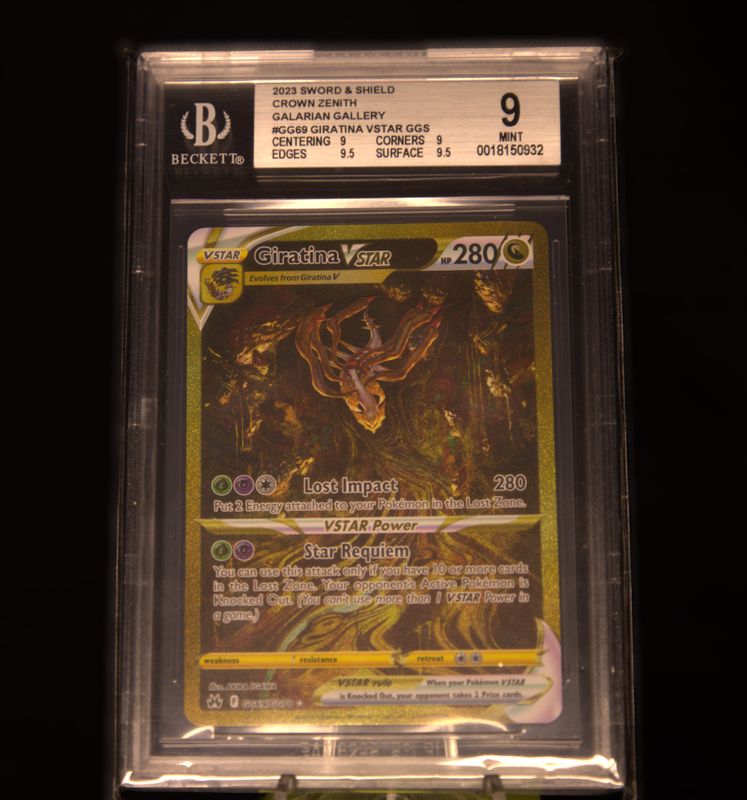 BGS 9, CRZ-GG69, Giratina VStar Gold, (ENG)