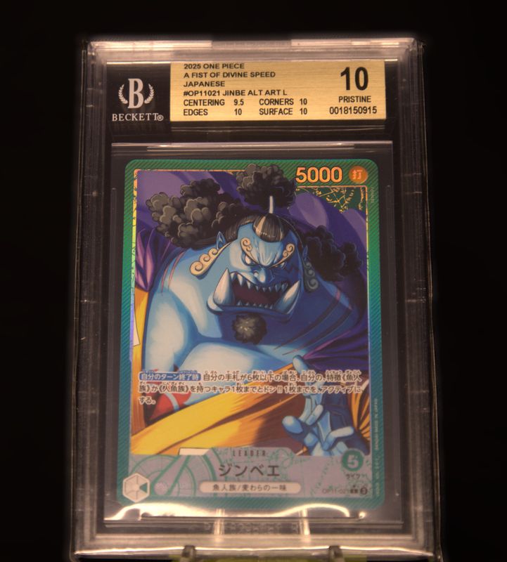 BGS 10, OP11-021, Jinbe Alt Art Leader, (JAP)