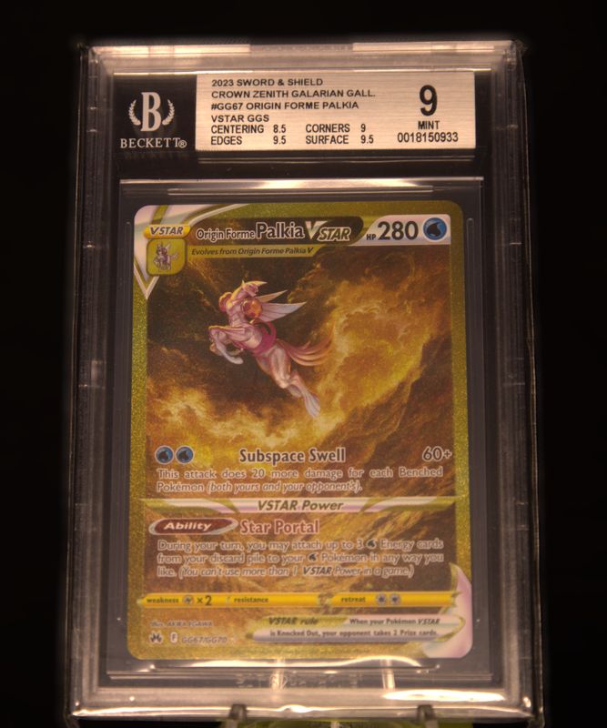 BGS 9, CRZ-GG67, Origin from Palkia Gold, (ENG)