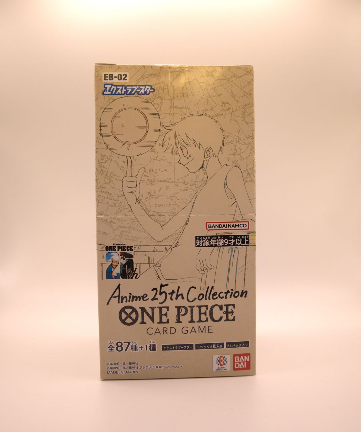 One Piece Card Game: 25th Memorial (EB-02) - Extra Booster Box Jap