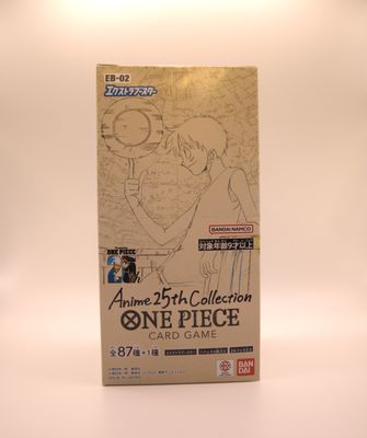 One Piece Card Game: 25th Memorial (EB-02) - Extra Booster Box Jap