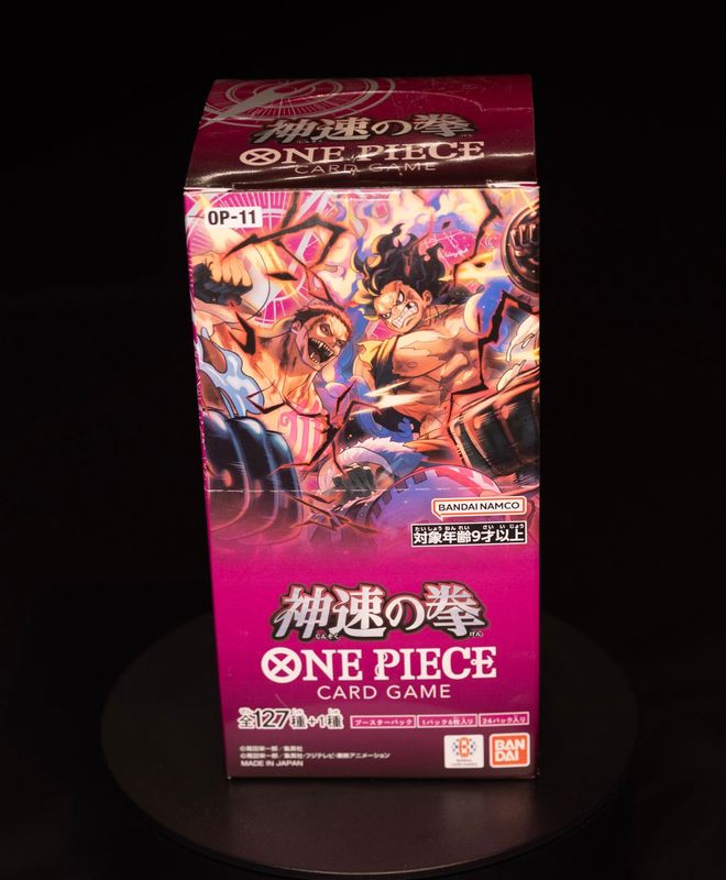One Piece Card Game: A Fist of Divine Speed (OP-11) - Booster Box Jap