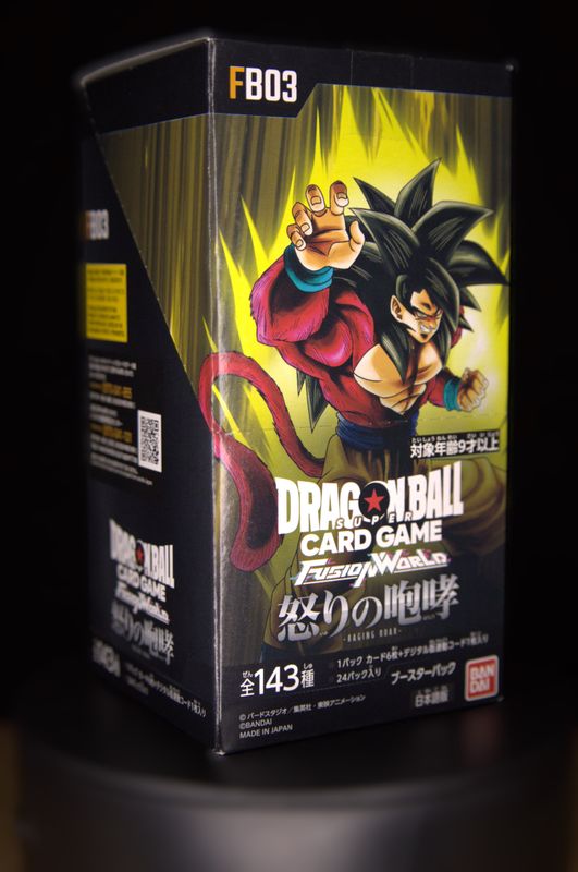 Dragon Ball Super Fusion World FB03 - Raging Roar - Japanese Booster Box