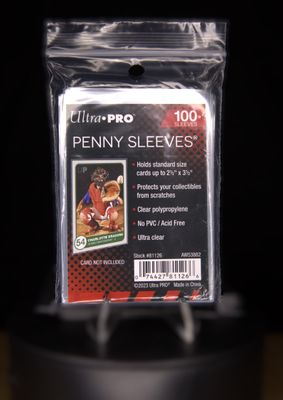 Ultra PRO Penny Sleeves (100 pz) - Clear Protective Sleeves Soft