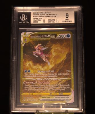 BGS 9, CRZ-GG67, Origin from Palkia Gold, (ENG)