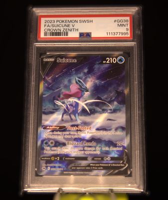 PSA 9, CRZ-GG38, Suicune V, (JAP)