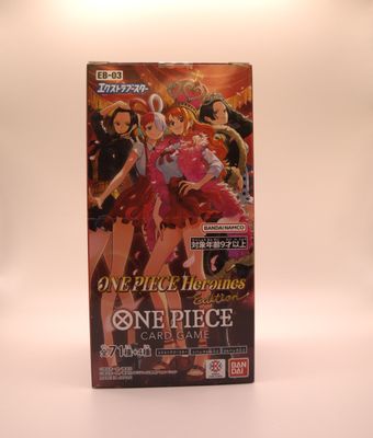 One Piece Card Game: Heroines Edition (EB-03) - Extra Booster Box Jap