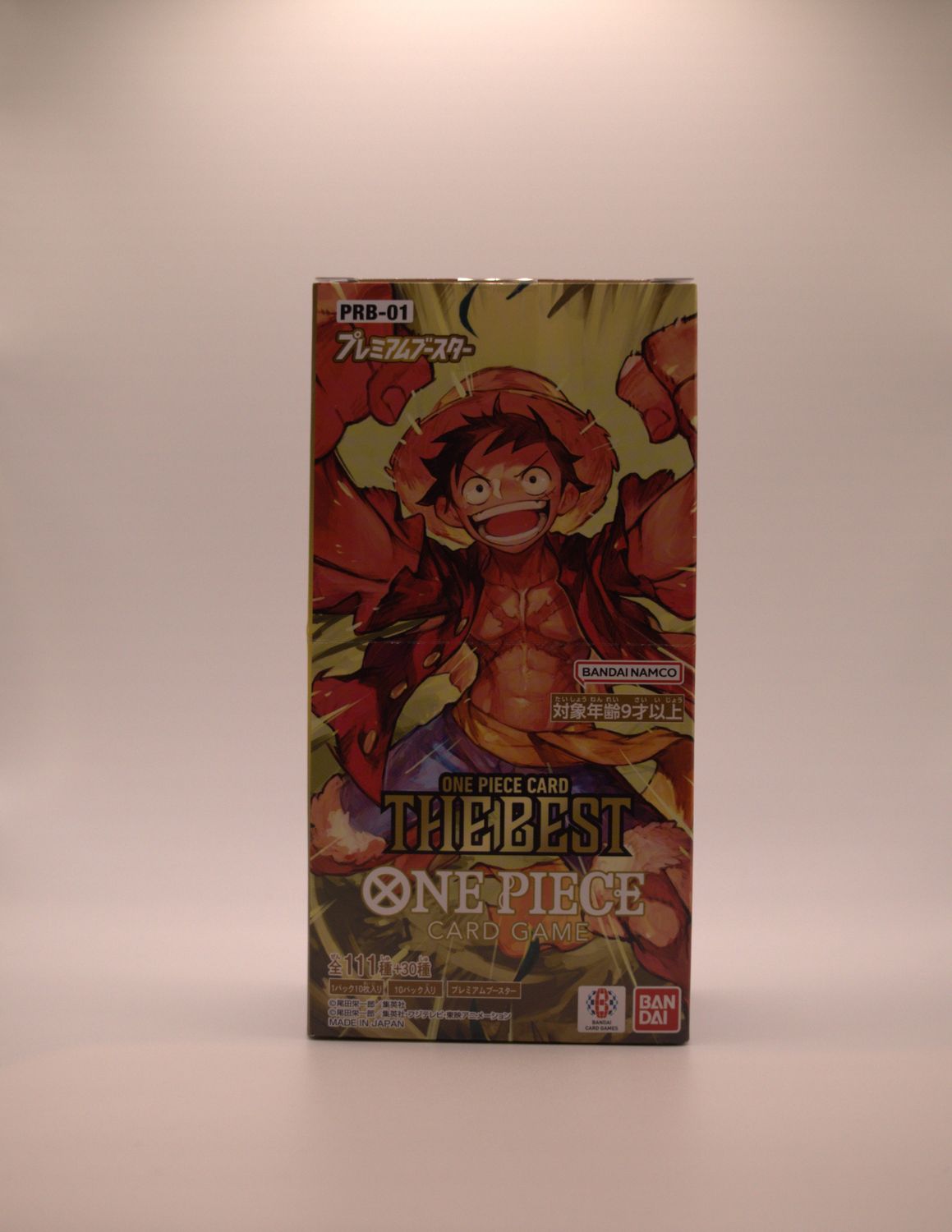 One Piece Card Game: Premium Booster THE BEST (PRB-01) - Booster Box Jap