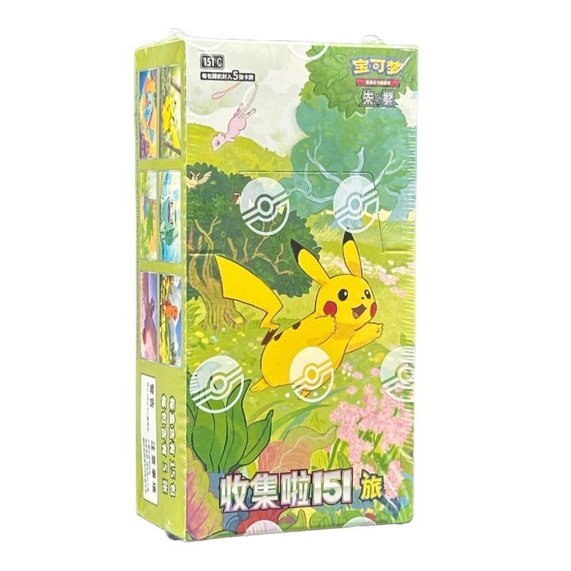 Pokémon Collect 151 Journey Slim Booster Box (CN)