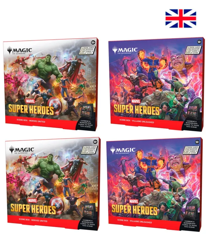 [Pre-order] Scene Box -Magic: The Gathering - Marvel Super Heroes