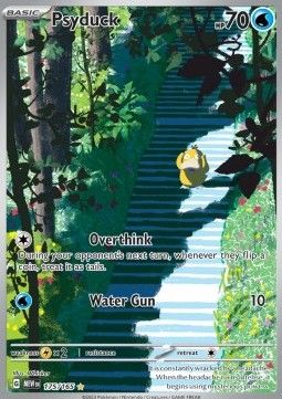 Psyduck 175/165 Illustration Rare - Scarlet &amp; Violet: 151 (English)