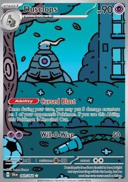 Dusclops 069/064 Illustration Rare - Scarlet &amp; Violet: Shrouded Fable (English)