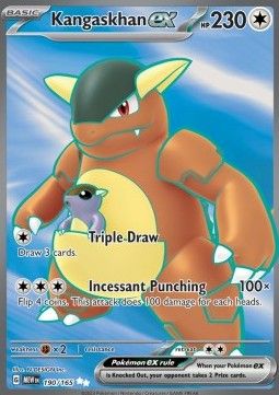 Kangaskhan ex 190/165 Ultra Rare Full Art - Scarlet &amp; Violet: 151 (English)