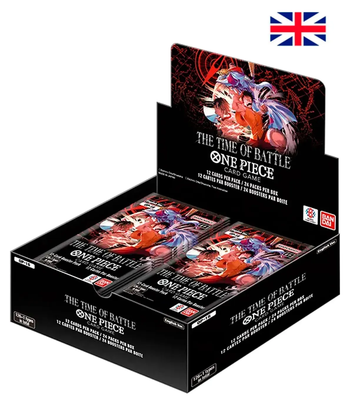 [PreOrder] One Piece Card Game: The Time of the Battle (OP-16) – Booster Display (English Edition)