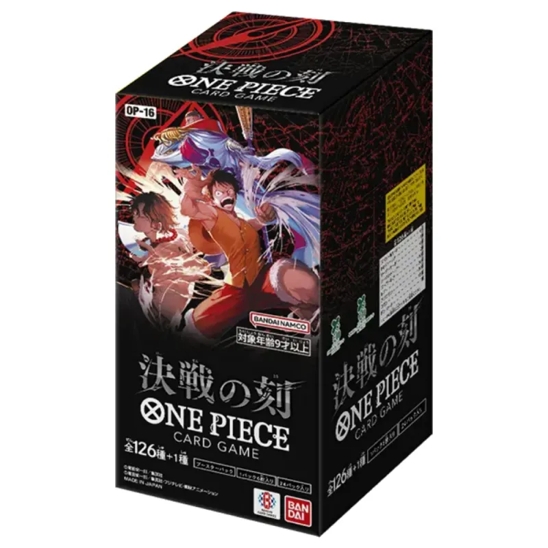 [PreOrder] - One Piece Card Game: The Time of the Battle (OP-16) – Booster Display