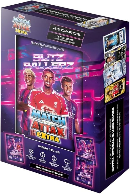 2025/26 UCC Match Attax Mega Tin - Topps Europe